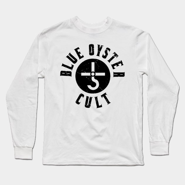 blue oyster cult blue oyster cult Long Sleeve T-Shirt by perdewtwanaus